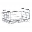 Hinged basket for mesh shelf, 190*250*400 mm